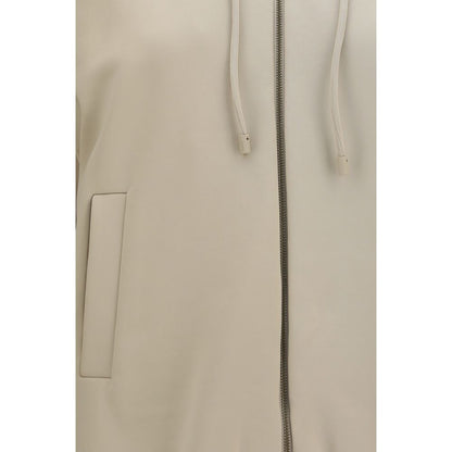 Beige Polyamide Sweatshirt
