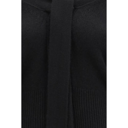 Black Cashmere Cardigan