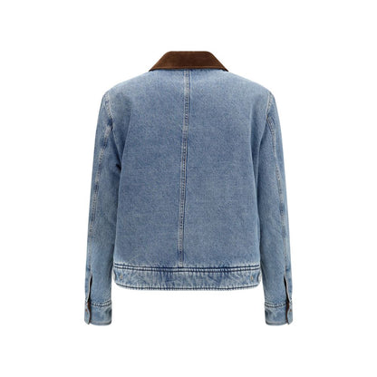 Blue Cotton Denim Jacket