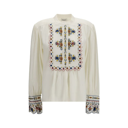 White Viscose Blouse