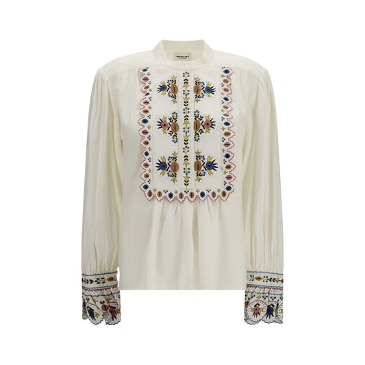 White Viscose Blouse