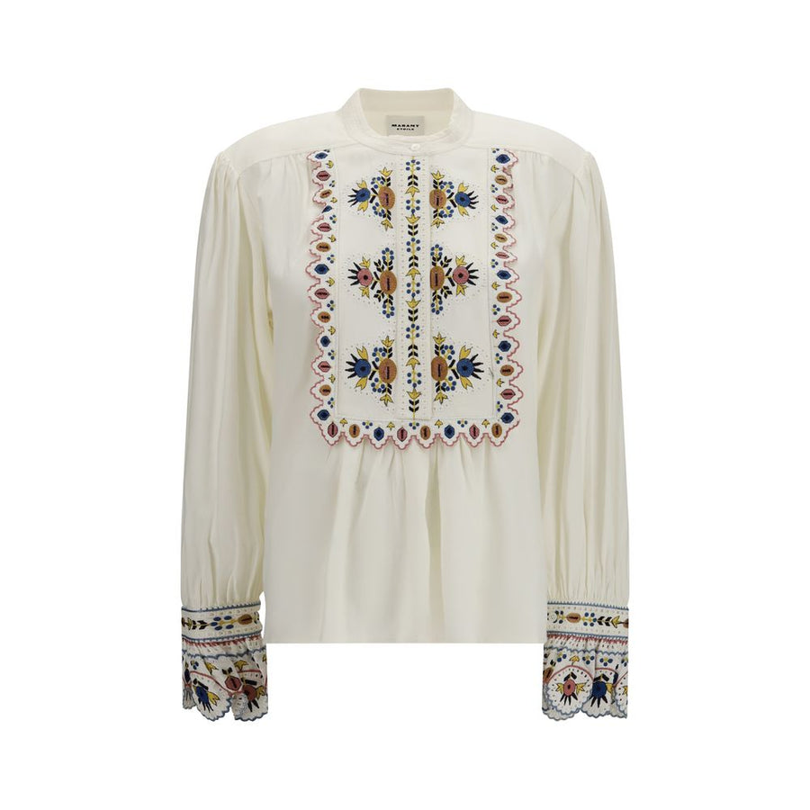 White Viscose Blouse