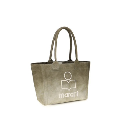 Bicolor Cotton Shoulder Bag