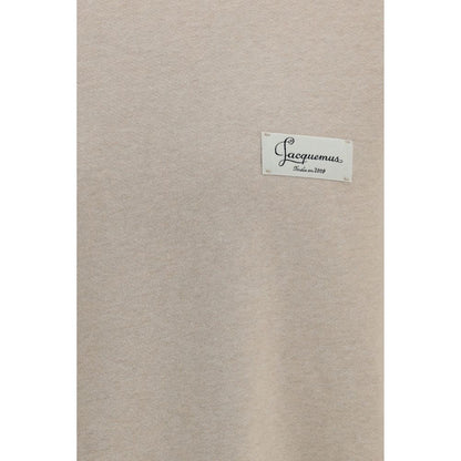 Beige Cotton Sweatshirt