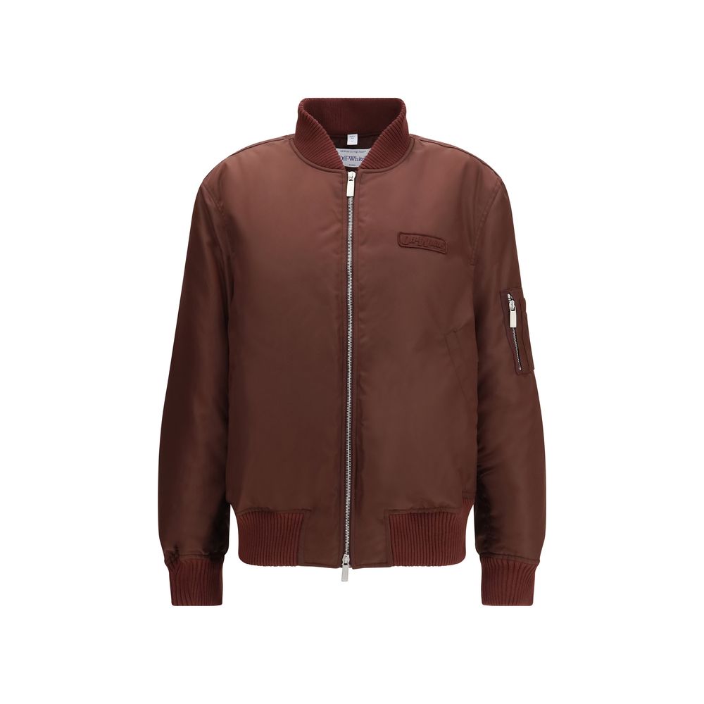 Bordeaux Nylon Bomber