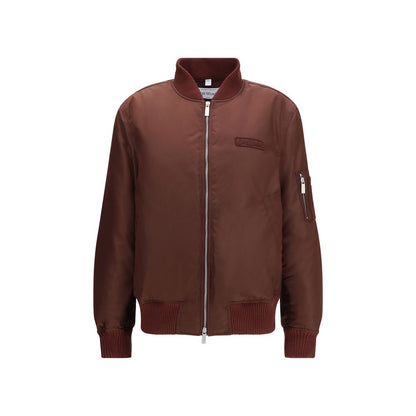 Bordeaux Nylon Bomber