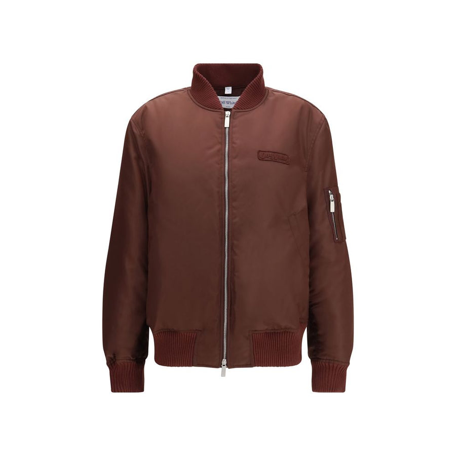 Bordeaux Nylon Bomber