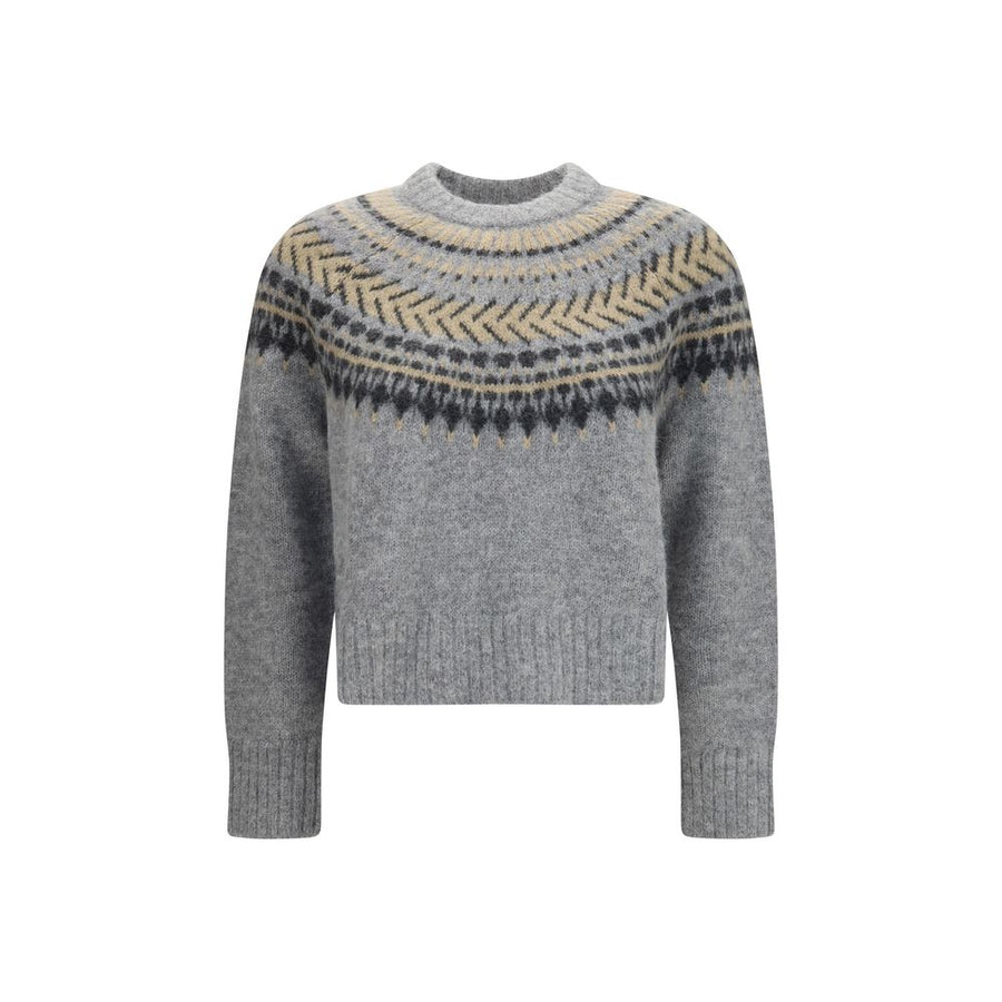 Gray Polyamide Sweatshirt