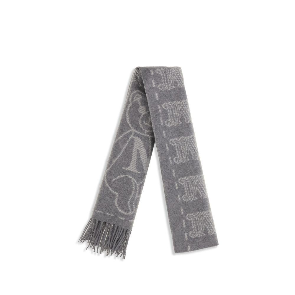 Gray Cashmere Scarf