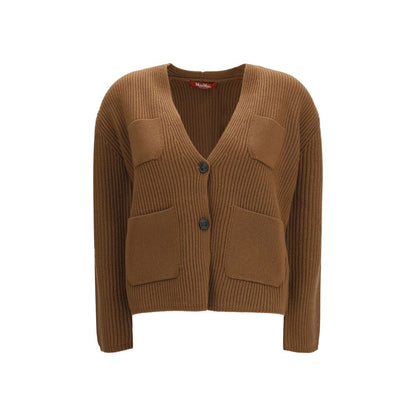 Brown Wool Oves Aries Cardigan