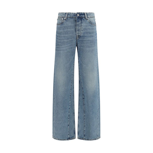 Blue Cotton Jeans Denim