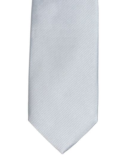 Men Light Blue Silk Classic Adjustable Tied Necktie Tie