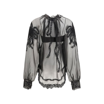 Black Silk Shirt