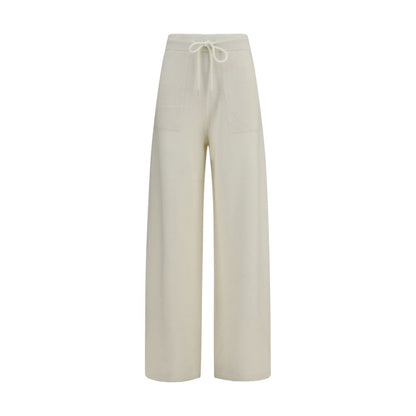 Beige Cashmere Casual Pants