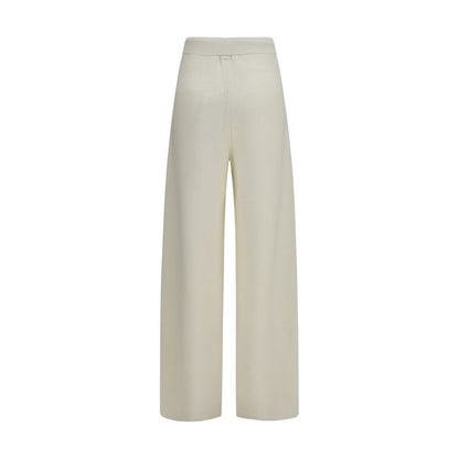 Beige Cashmere Casual Pants