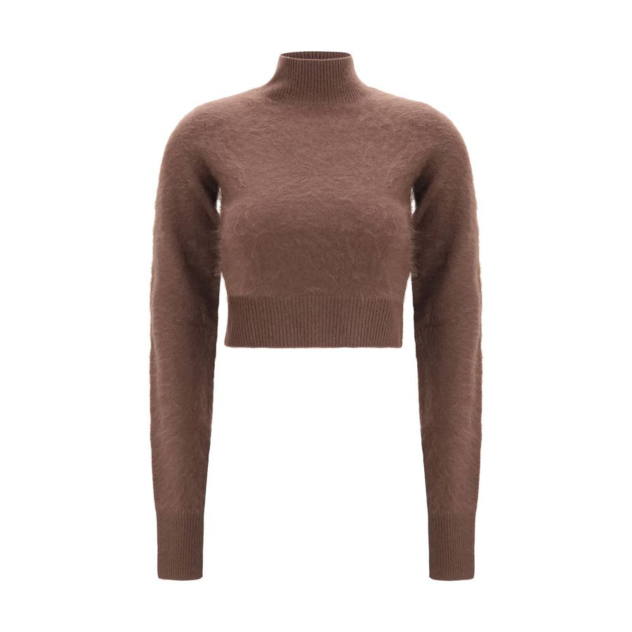 Brown Cashmere Sweatshirt