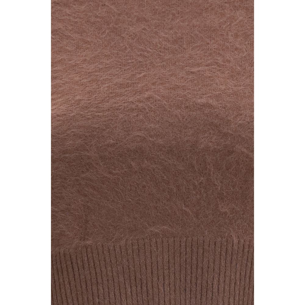 Brown Cashmere Sweatshirt