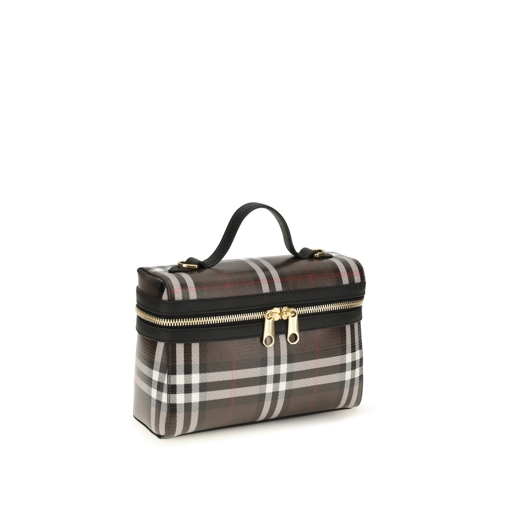 Brown Cotton Handbag