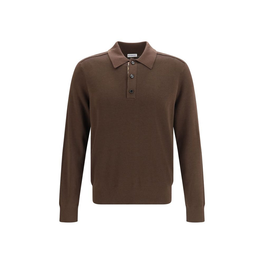 Brown Wool Oves Aries Dress Shirt