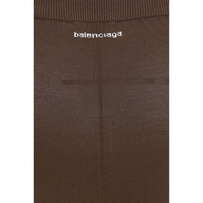 Brown Viscose Leggings