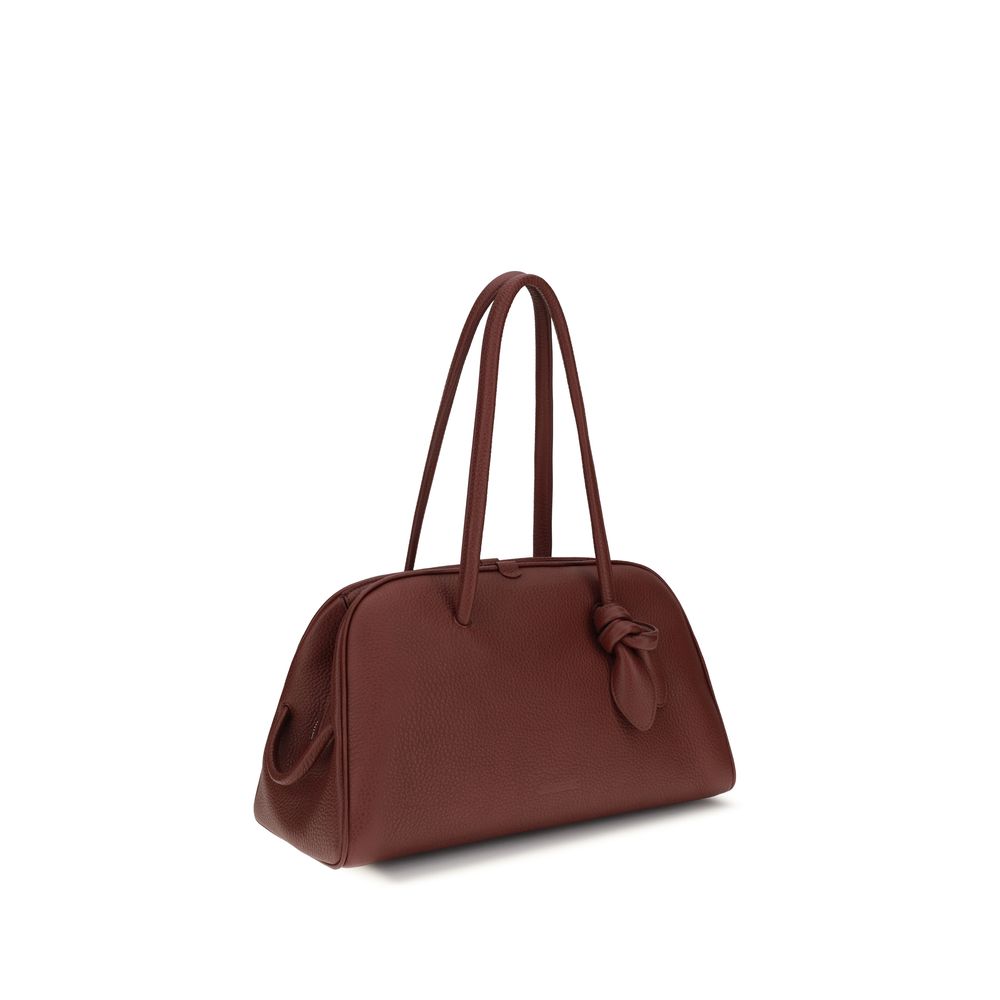Bordeaux Calf Leather Bos Taurus Shoulder Bag