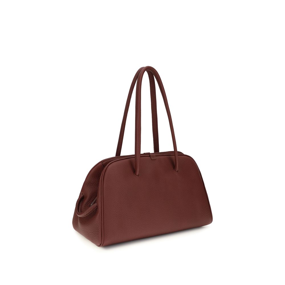 Bordeaux Calf Leather Bos Taurus Shoulder Bag