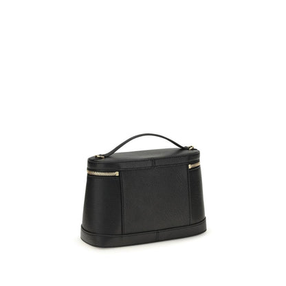 Black Calf Leather Bos Taurus Shoulder Bag