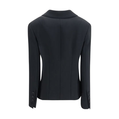 Black Viscose Blazer