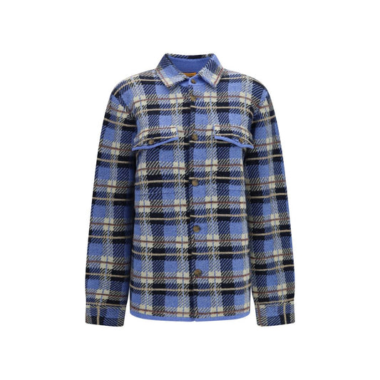 Blue Cashmere Pattern Shirt