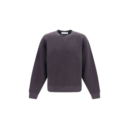 Black Cotton Sweatshirt