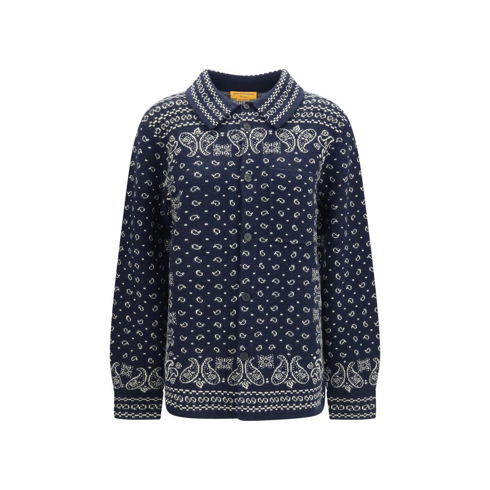 Blue Cashmere Shirt