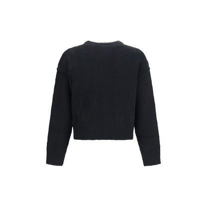 Black Wool Oves Aries Cardigan