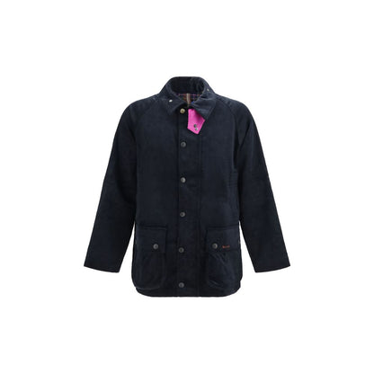 Blue Cotton Shell Jacket