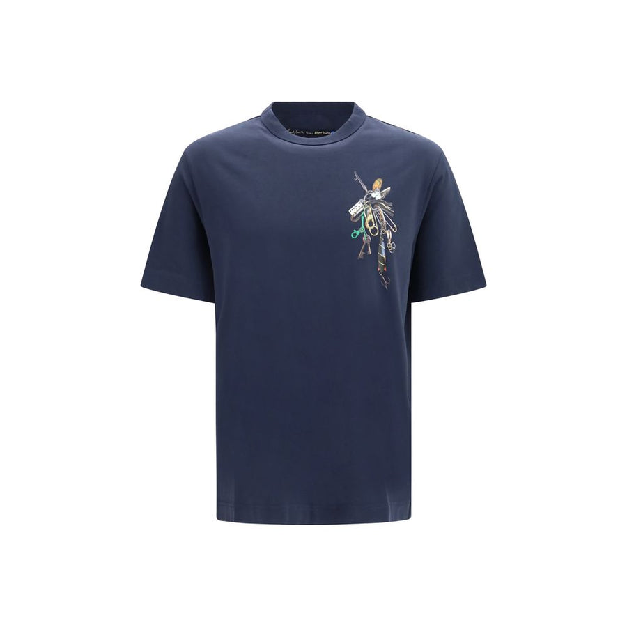 Blue Cotton T-Shirt