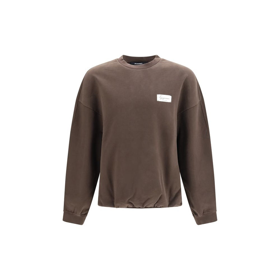 Brown Cotton Sweatshirt