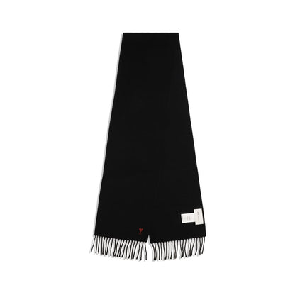 Black Wool Oves Aries Scarf