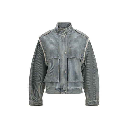 Blue Cotton Denim Jacket