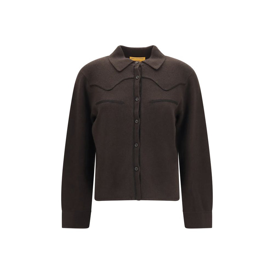 Brown Denim Shirt