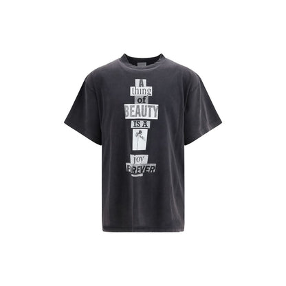 Gray Cotton T-Shirt