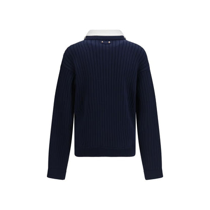 Blue Cotton Sweatshirt