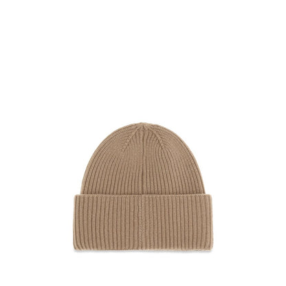 Beige Cashmere Beanie
