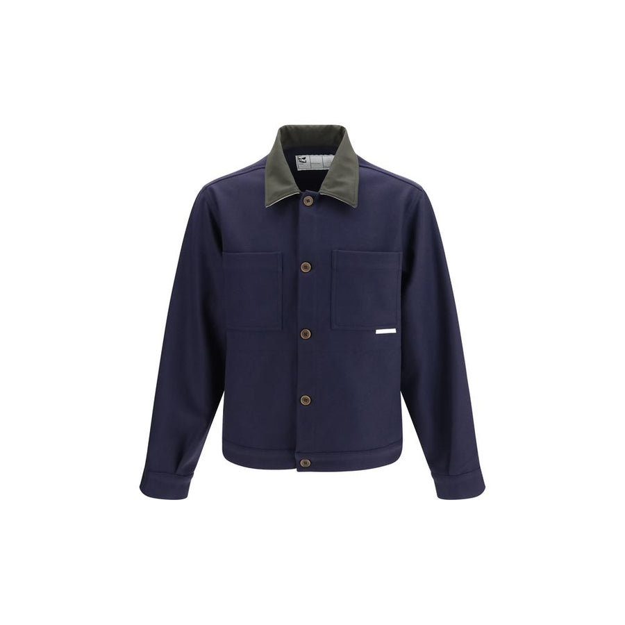 Blue Wool Oves Aries Jacket