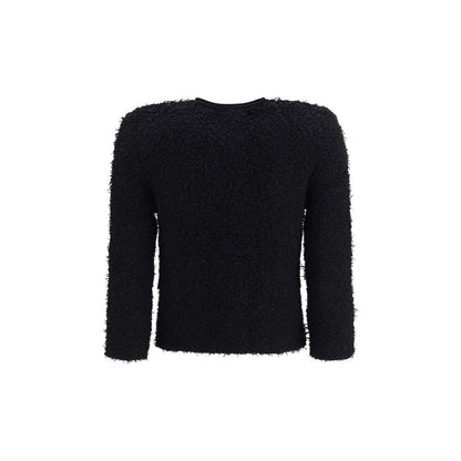 Black Viscose Shell Jacket