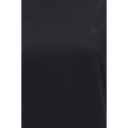 Black Cotton T-Shirt