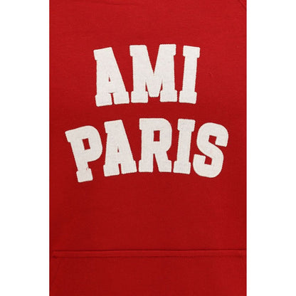 Red Cotton Sweatshirt