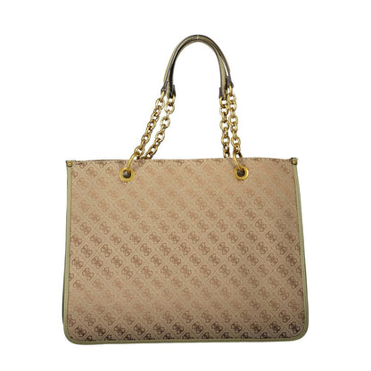 Verde Polyurethane Women Handbag