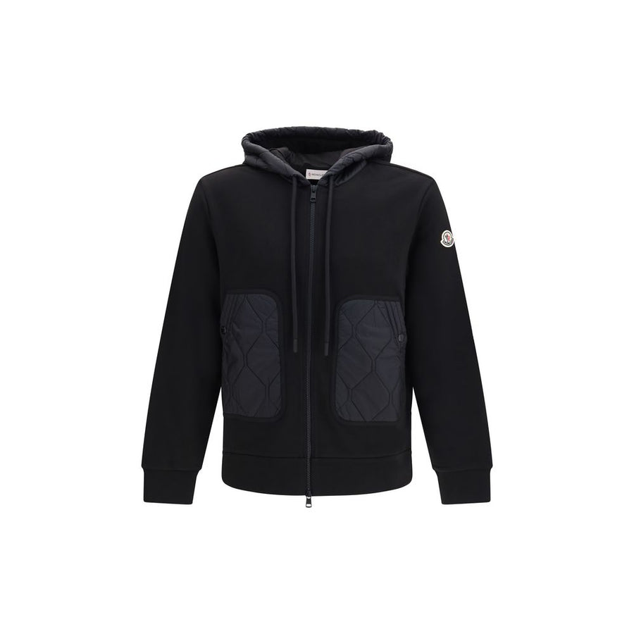 Black Cotton Sweatshirt