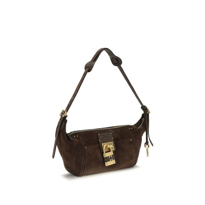 Brown Calf Leather Bos Taurus Shoulder Bag