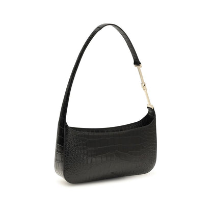 Black Calf Leather Bos Taurus Shoulder Bag