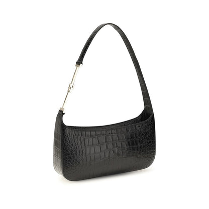 Black Calf Leather Bos Taurus Shoulder Bag